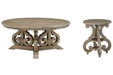 Tinley Park - Round Cocktail Table Set Magnussen Furniture
