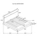 Beverly - Bedroom Set With Floating Base Design Furniture Max