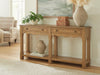 Whitmund - Console Sofa Table - Light Brown Signature Design by Ashley®