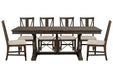 Westley Falls - Extendable Trestle Dining Table Set Magnussen Furniture