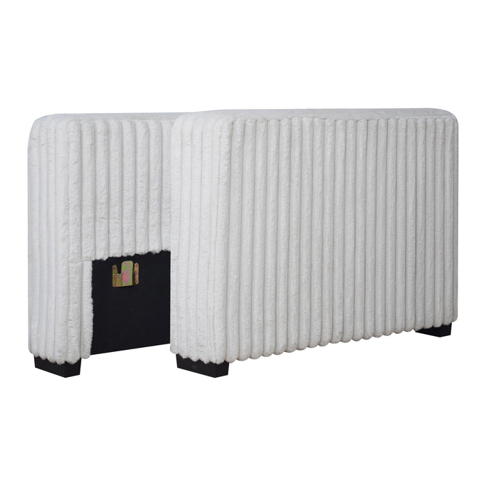 Bliss - Arms For Sectional (Set of 2) - Mist Gray