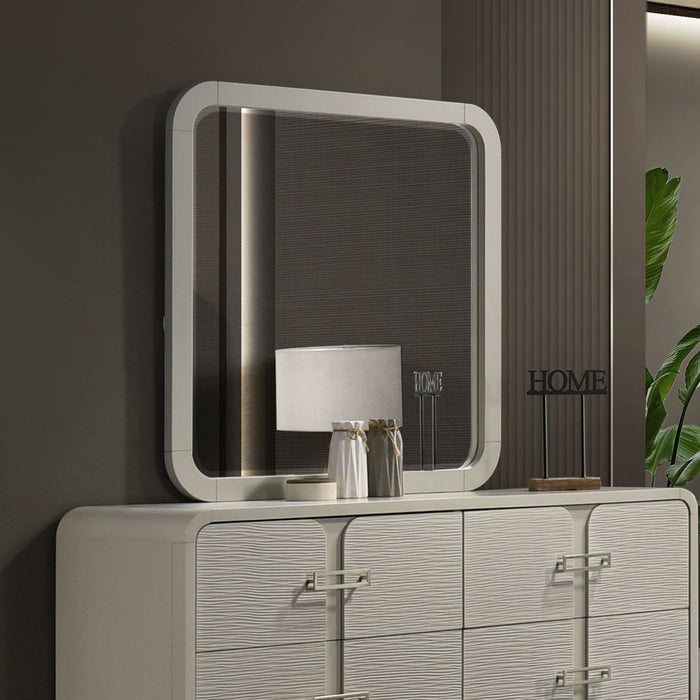 Aria - Mirror - Beige Matrix Furniture Group