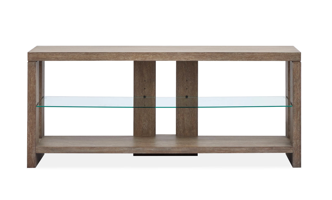 Conway - Console Sofa Table - Spiced Brown Magnussen Furniture
