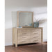 Flores - 9 Drawer Dresser With Mirror - Mango Color Furniture Max