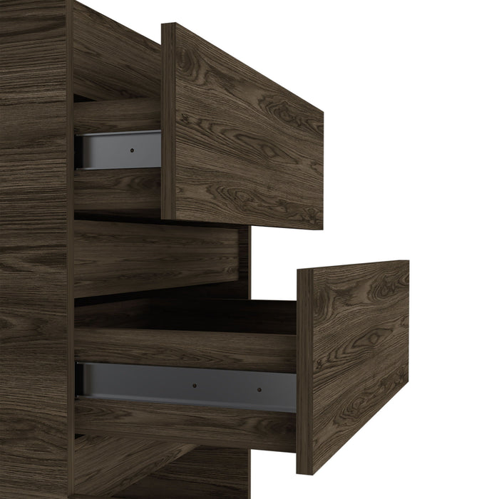 Two Drawer Standard Chest - Brown