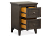 Westley Falls - Small Drawer Nightstand - Graphite Magnussen Furniture