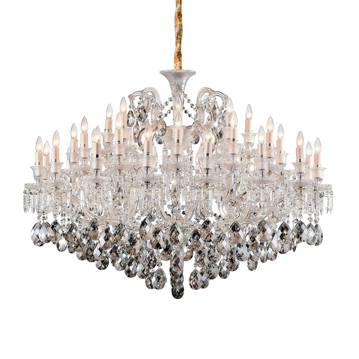 Michael Amini Lighting - Chambord 37-Light Traditional Crystal Chandelier - Clear Michael Amini