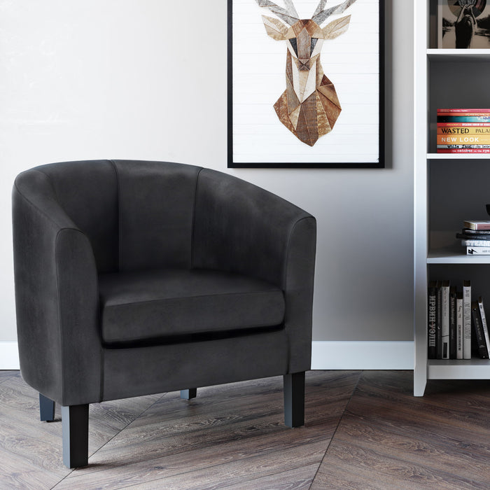 Austin - Handcrafted Tub Chair Simpli-Home