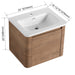 Wall Mounted Bathroom Vanity With Sink & 1 Soft Close Door Home Essentials