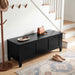 Brooklyn - Storage Bench - Black Simpli-Home