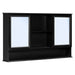 Wall Mounted Bathroom Medicine Cabinet With Double Mirrored Doors Noble House
