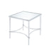 Petunia - End Table - Mirrored & Chrome ACME