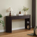 Retro Console Table With Storage, 3 Drawers Noble House