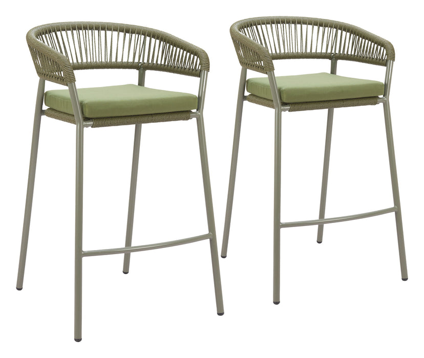 Skye - Barstool (Set of 2) Zuo Modern