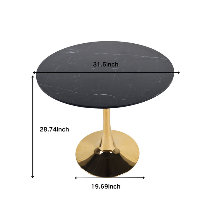 Tulip Table With Round Pedestal Dining Table Home Essentials