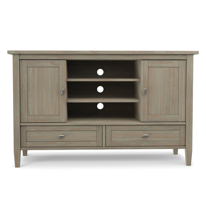 Warm Shaker - TV Media Stand Handcrafted Simpli-Home