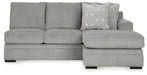 Casselbury - Raf Sofa Chaise - Cement Signature Design by Ashley®