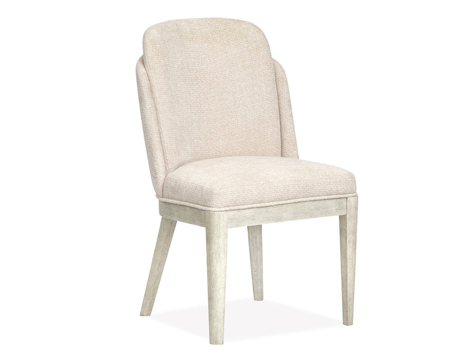 Lorelei - Upholstered Host Chair (Set of 2) - Misty Cloud Magnussen Furniture