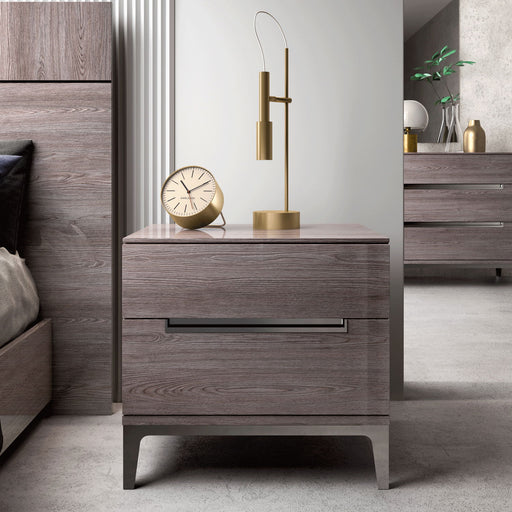 Viola - Nightstand - Purple Elm Status Italy