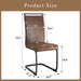 Dining Chairs With Ergonomic Backrest Home Essentials