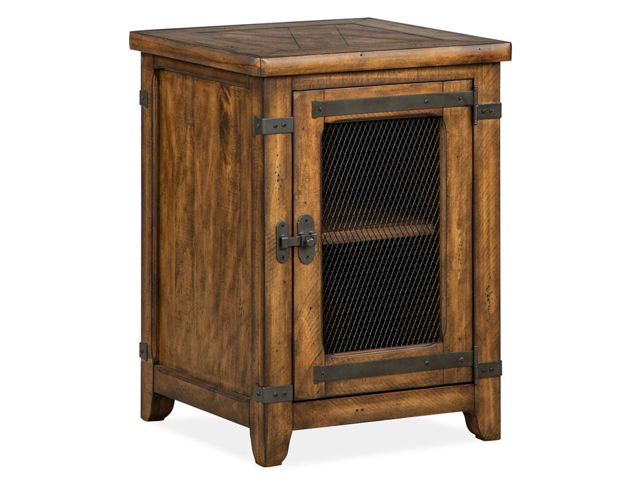 Chesterfield - Chairside End Table - Farmhouse Timber Magnussen Furniture