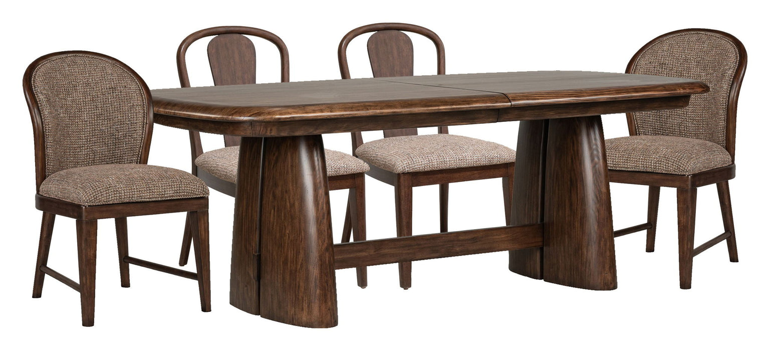 Belville - Extendable Trestle Dining Table Set Magnussen Furniture