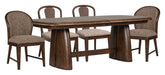 Belville - Extendable Trestle Dining Table Set Magnussen Furniture