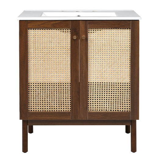 Bathroom Vanity Cabinet With Doors, Soft Close Design Hearth and Haven