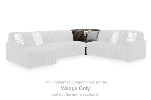 Midnight-Madness - Wedge - Chocolate Signature Design by Ashley®