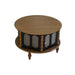 Round 3 Door Storage Coffee Table For Living Room Home Essentials