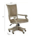 Lancaster - Fully Upholstered Swivel Chair - Dove Tail Gray Magnussen Furniture