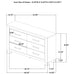 Sansome - 6 Drawer Bedroom Dresser With Pulls - Oak Furniture Max