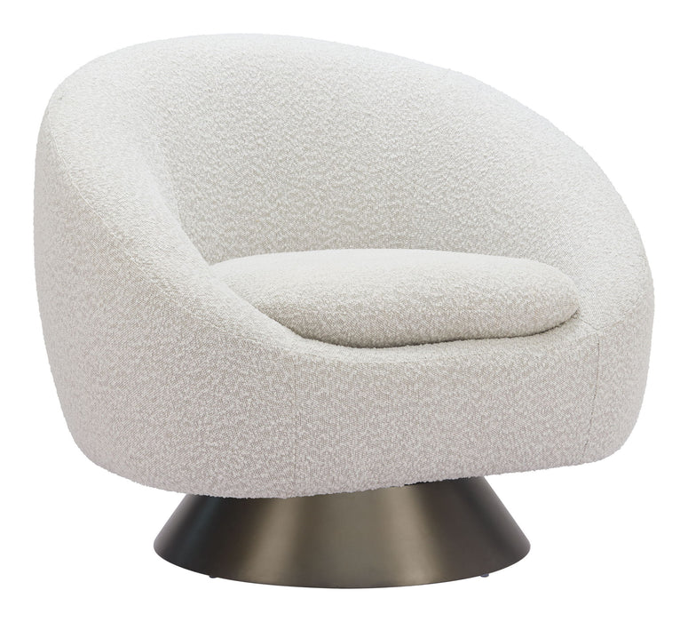 Modan - Swivel Chair - Misty Gray Zuo Modern