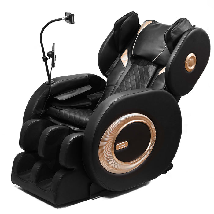 Automatic Massage Chair Recliner With Zero Gravity And Full Body Air Pressure - Black Home Essentials