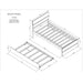 Modern Bed Frame With Headboard And Footboard Home Essentials