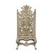 Danae - Arm Chair (Set of 2) - Synthetic Leather , Champagne & Gold ACME
