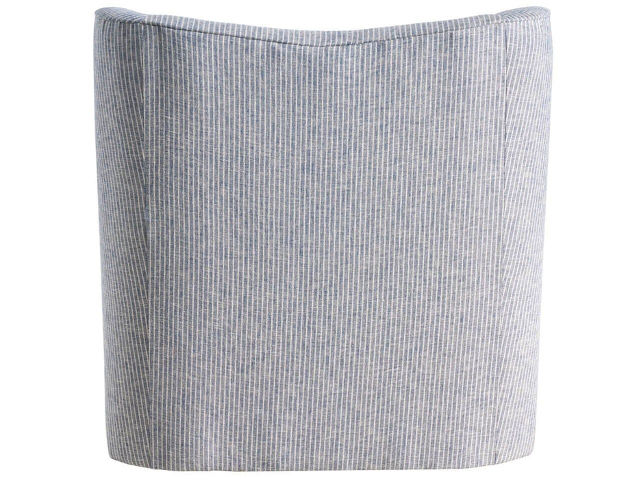 Camille - Swivel Chair - Light Blue