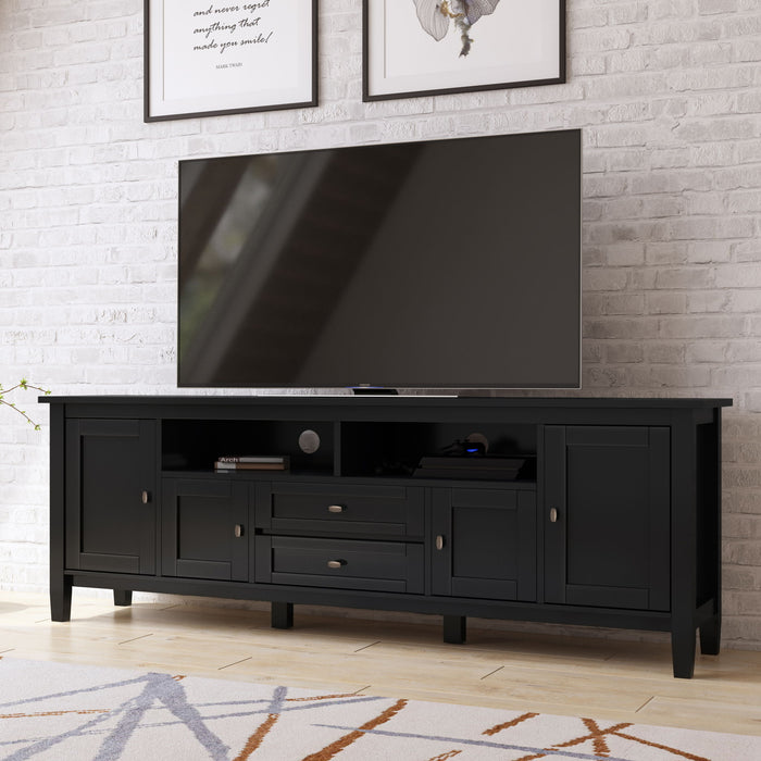 Warm Shaker - Handcrafted TV Media Stand Simpli-Home