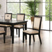 Dining Chairs With Accent Trim (Set of 2) - Espresso Home Essentials