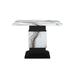 Sammi - Bar Table With And Pedestal Base - Black / White Print Global Furniture USA