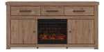 Garistyn - TV Stand With Fireplace Option Signature Design by Ashley®