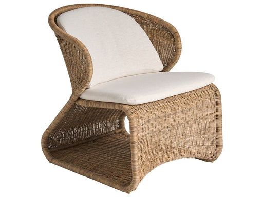 Oasis - Lounge Chair - Light Brown / White Universal Furniture