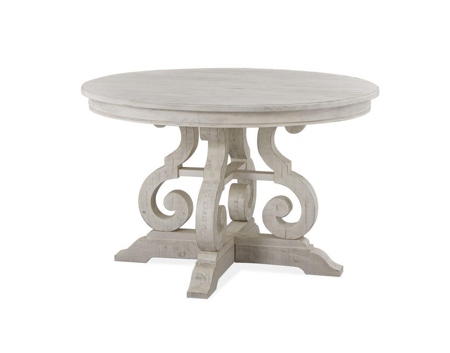 Bronwyn - 48" Round Dining Table - Alabaster Magnussen Furniture
