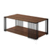 Vertex - Rectangular 3 Piece Occasional Set (1 Coffee & 2 End Tables) - Brown / Black New Classic