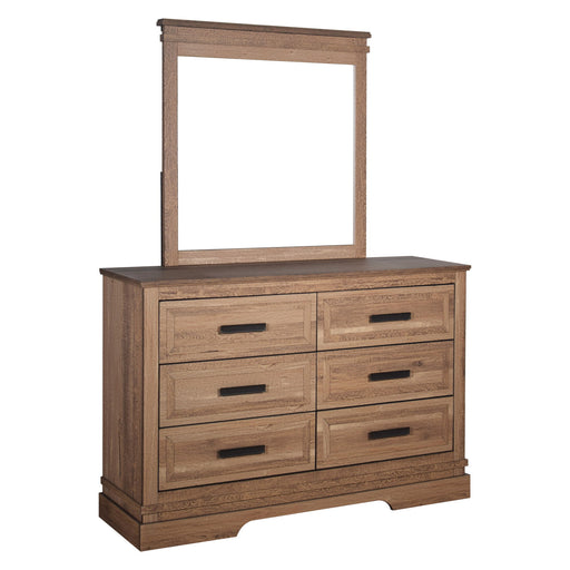 Coventry Hall - Mirror - Pecan New Classic