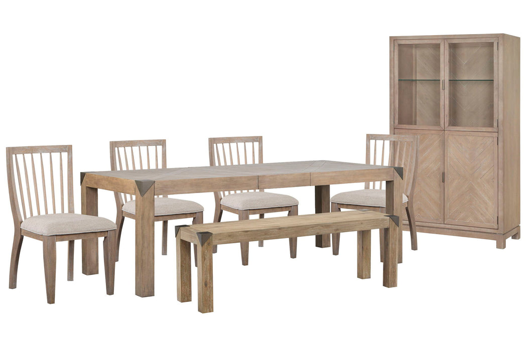Ainsley - Extendable Rectangular Dining Table Set Magnussen Furniture