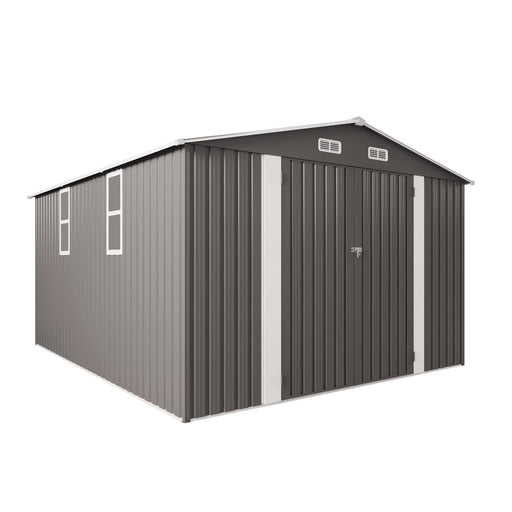Outdoor Storage Shed With Lockable Doors Daily Nest
