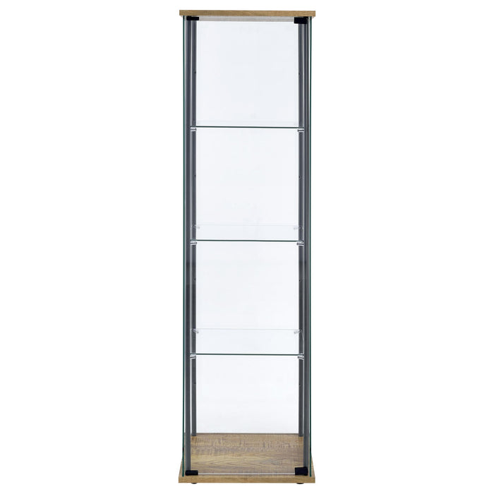 Crestwood - 3 Shelf Curio Cabinet Furniture Max