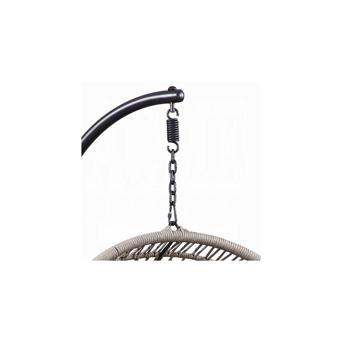 Vasant - Hanging Chair (Seat Cushion Included) - Beige Acme
