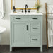 Bathroom Vanity With Sink, 2 Soft Close Drawers, 1 Soft Close Door, Adjustable Shelf Hearth and Haven